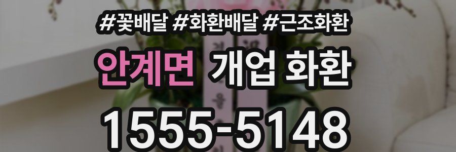 안계면 개업 화환