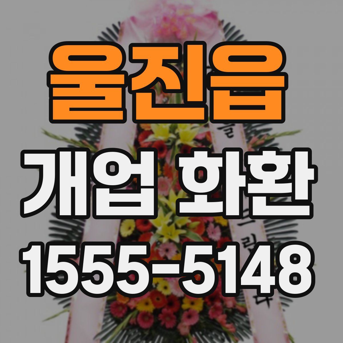 울진읍 개업 화환