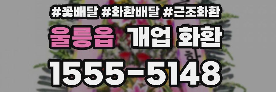 울릉읍 개업 화환