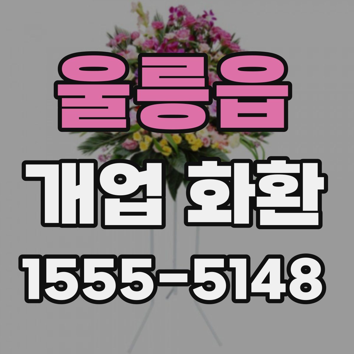 울릉읍 개업 화환
