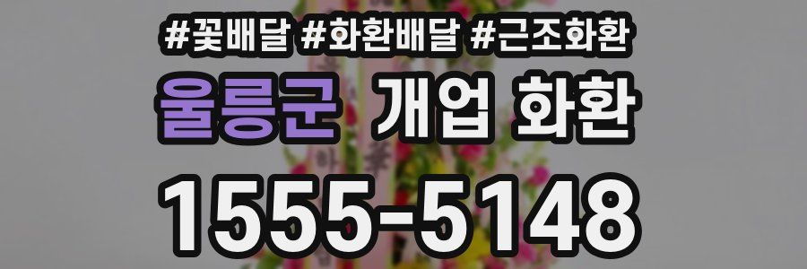 울릉군 개업 화환