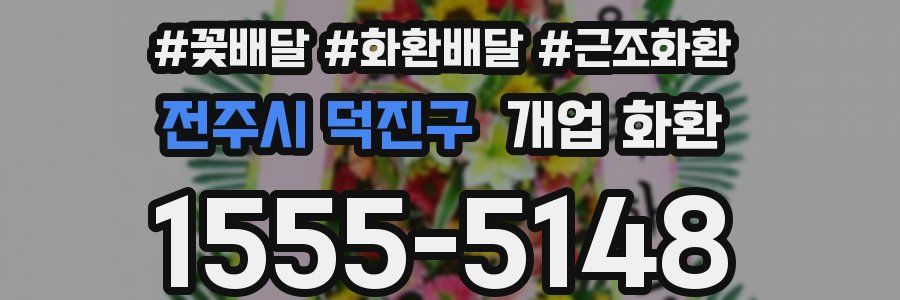 전주시 덕진구 개업 화환