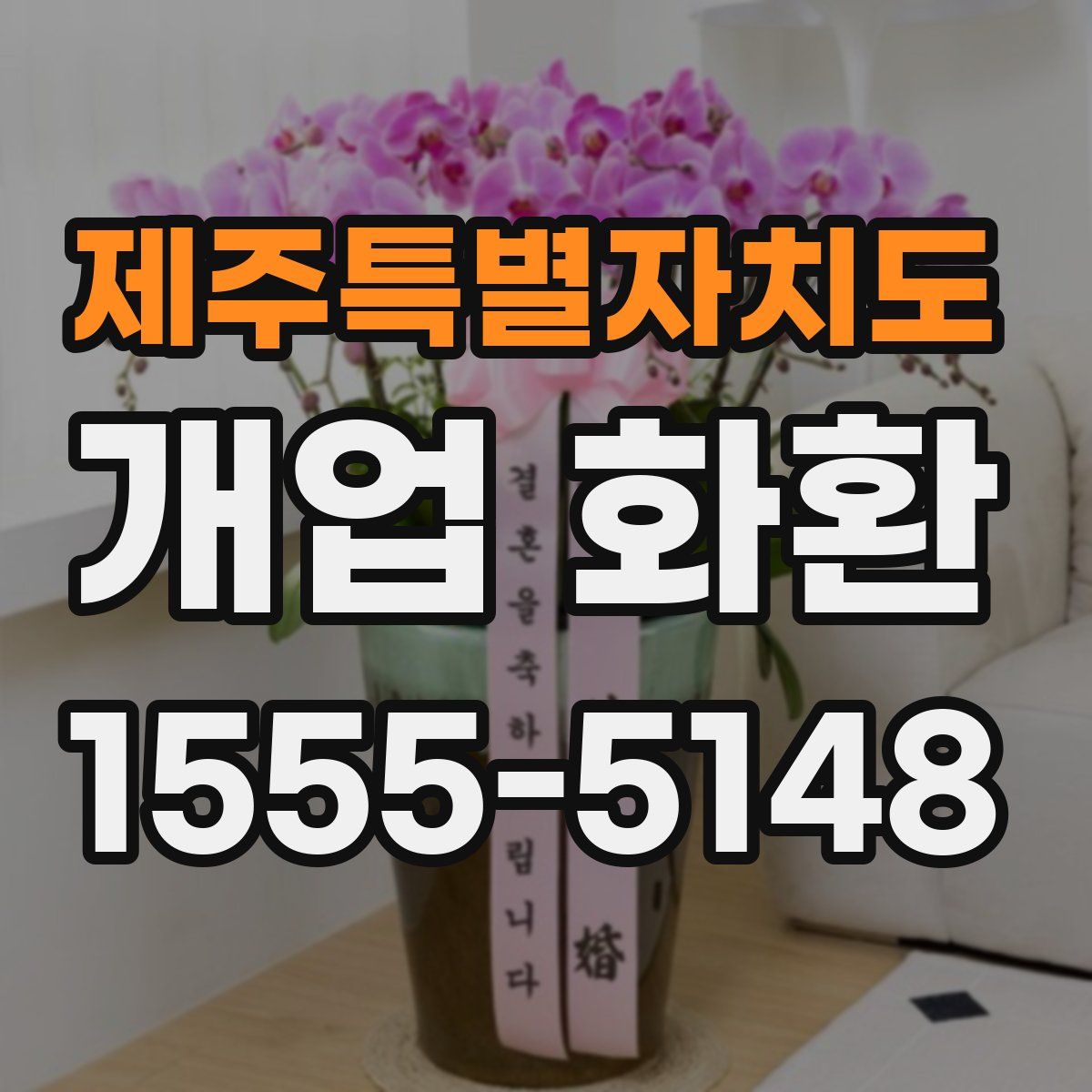 제주특별자치도 개업 화환