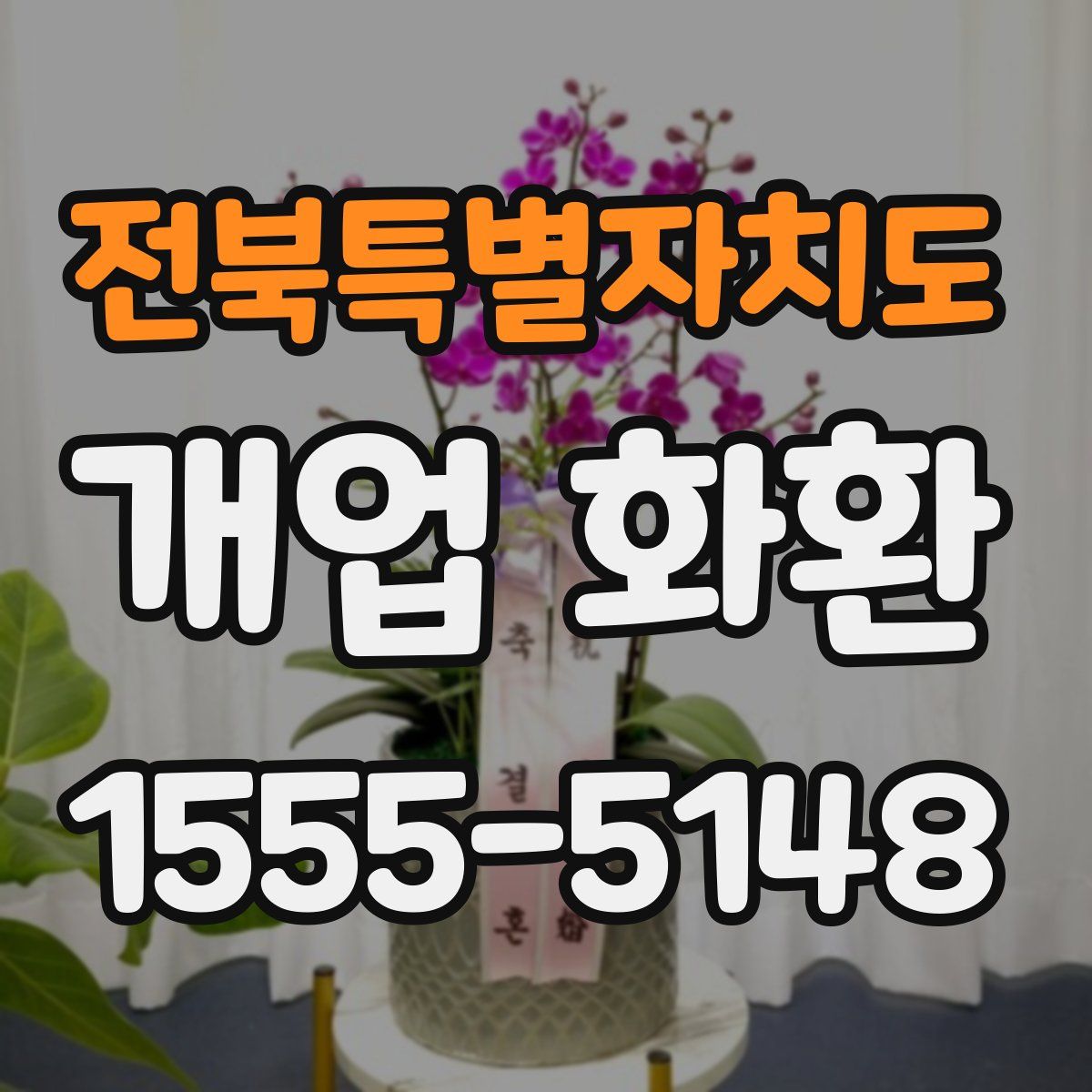 전북특별자치도 개업 화환