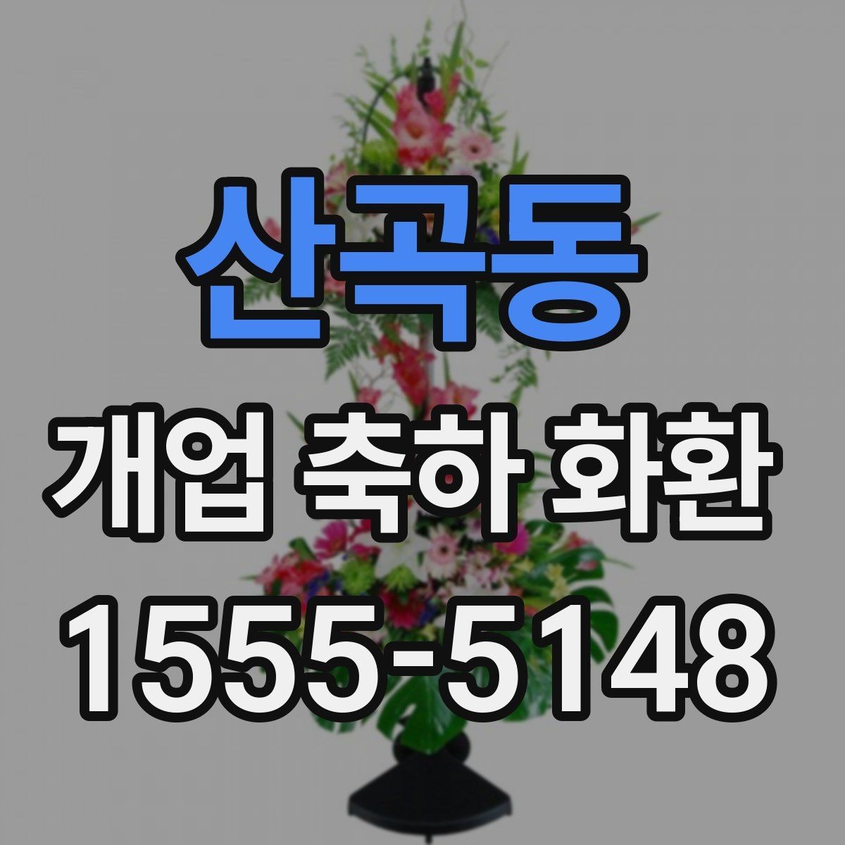 산곡동 개업 축하 화환 사이즈 선택은 이렇게