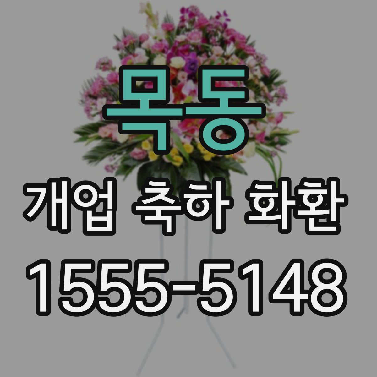 목동 개업 축하 화환