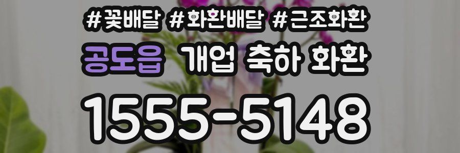 공도읍 개업 축하 화환