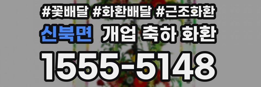신북면 개업 축하 화환