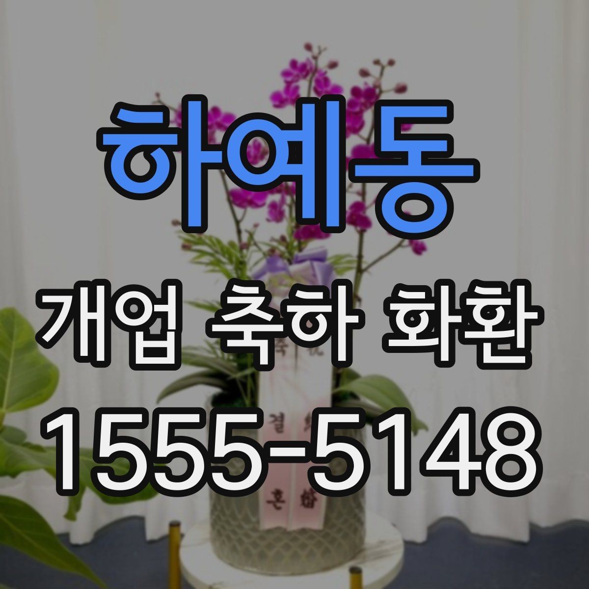 하예동 개업 축하 화환 문구는 어떻게 정할까