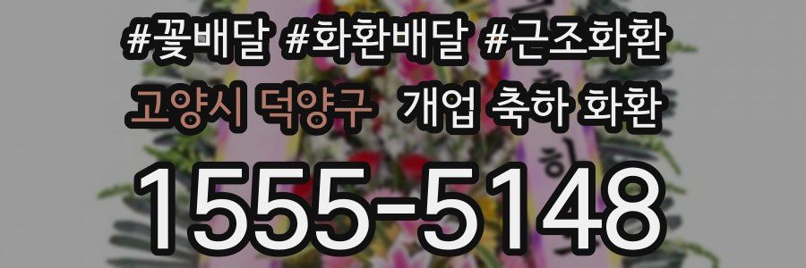 고양시 덕양구 개업 축하 화환