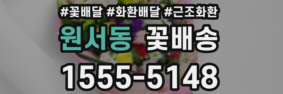 원서동 꽃배송