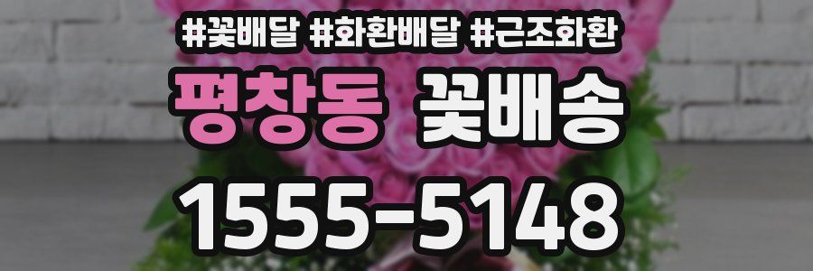 평창동 꽃배송