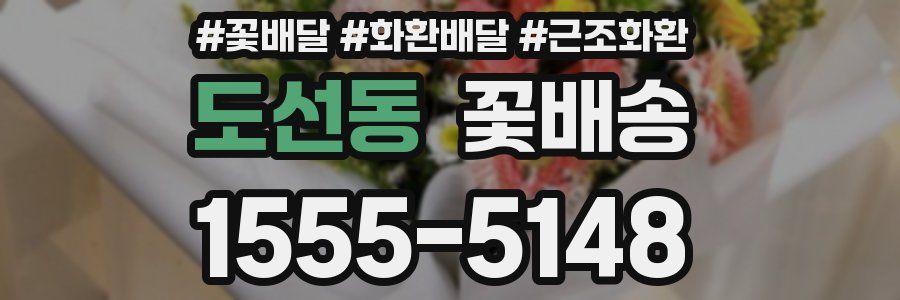 도선동 꽃배송