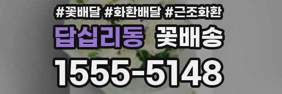 답십리동 꽃배송