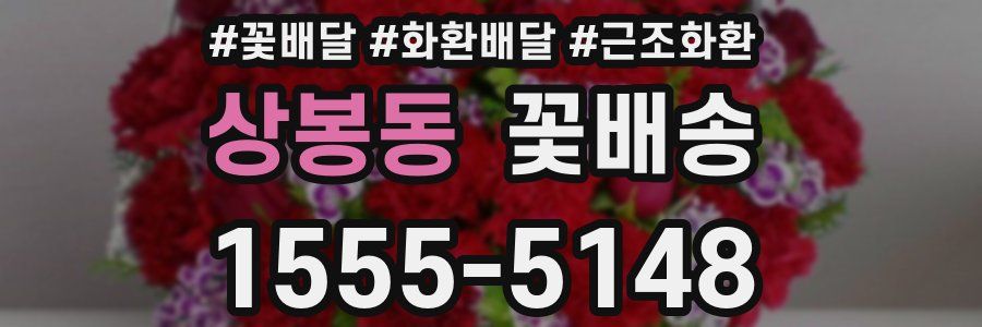 상봉동 꽃배송