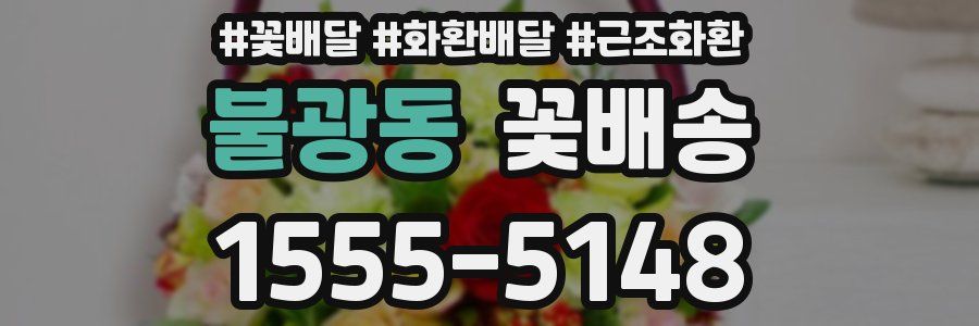 불광동 꽃배송