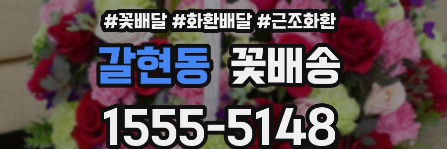 갈현동 꽃배송