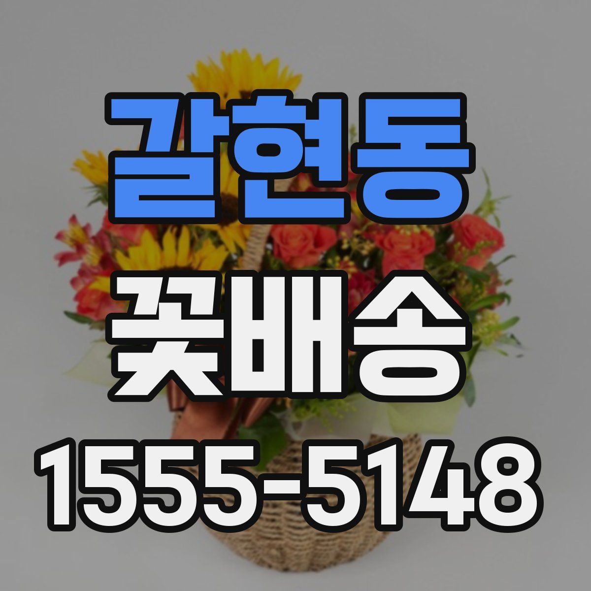 갈현동 꽃배송