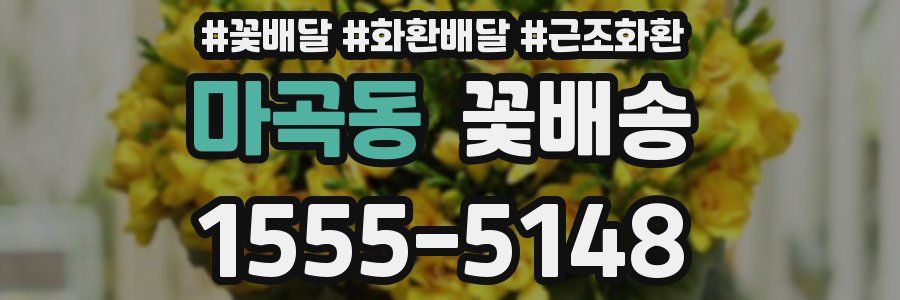 마곡동 꽃배송
