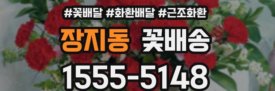 장지동 꽃배송