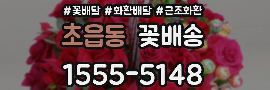 초읍동 꽃배송