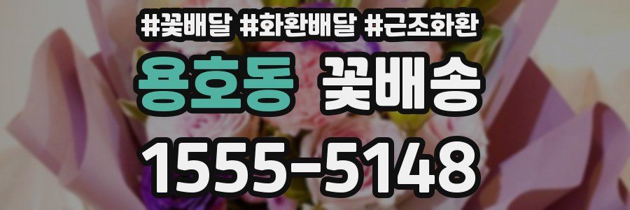 용호동 꽃배송
