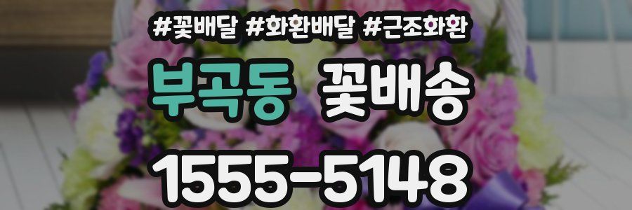 부곡동 꽃배송