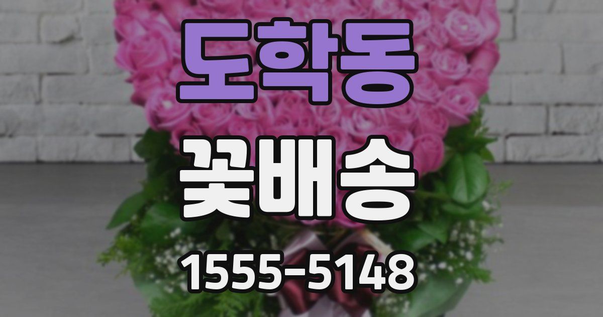 도학동 꽃배송