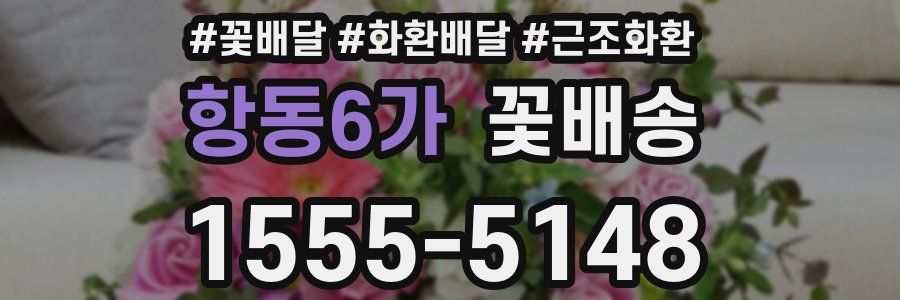 항동6가 꽃배송