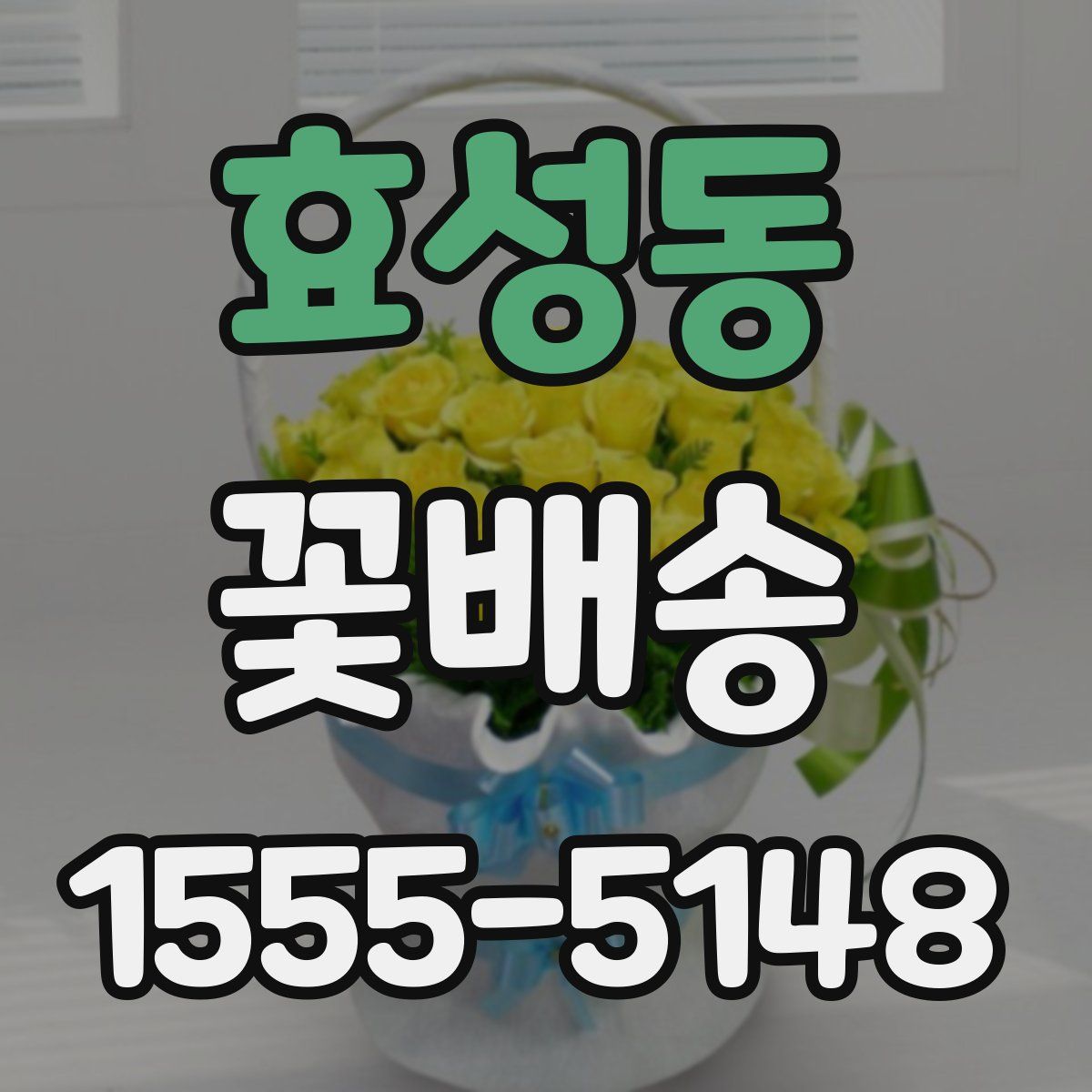 효성동 꽃배송
