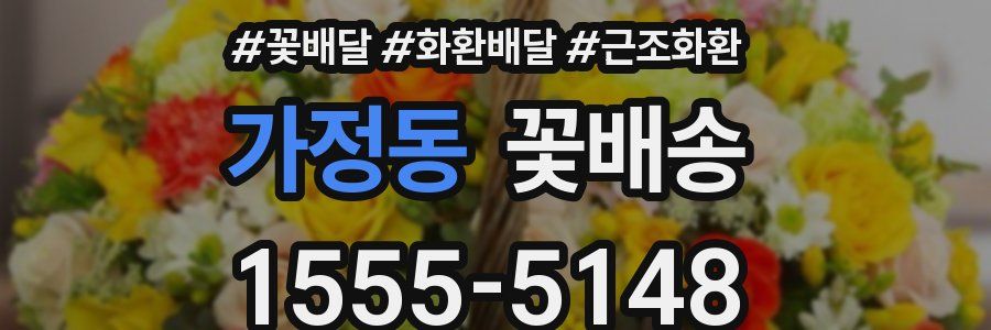 가정동 꽃배송