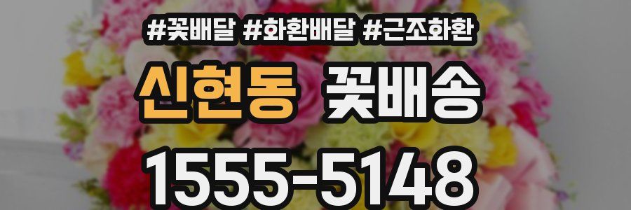신현동 꽃배송