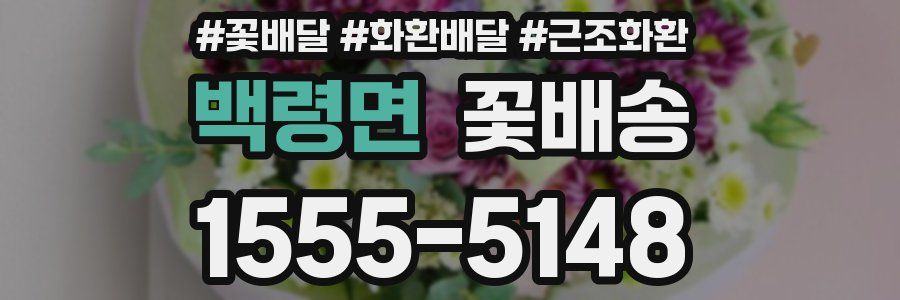 백령면 꽃배송