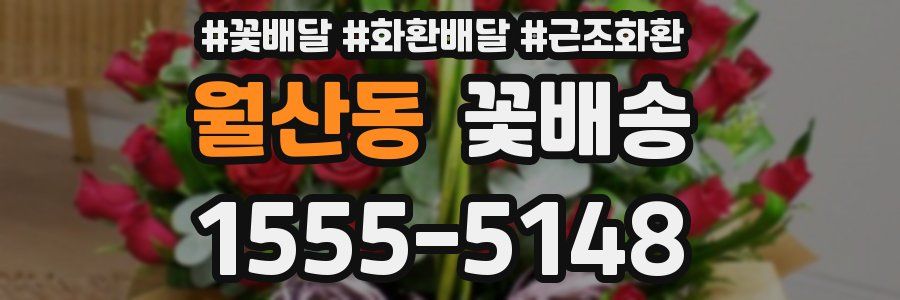 월산동 꽃배송