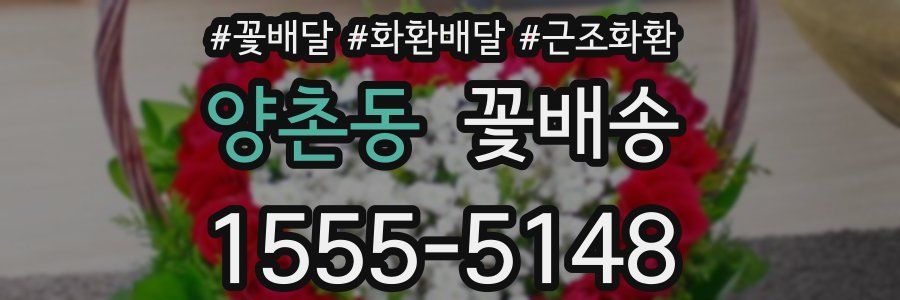 양촌동 꽃배송