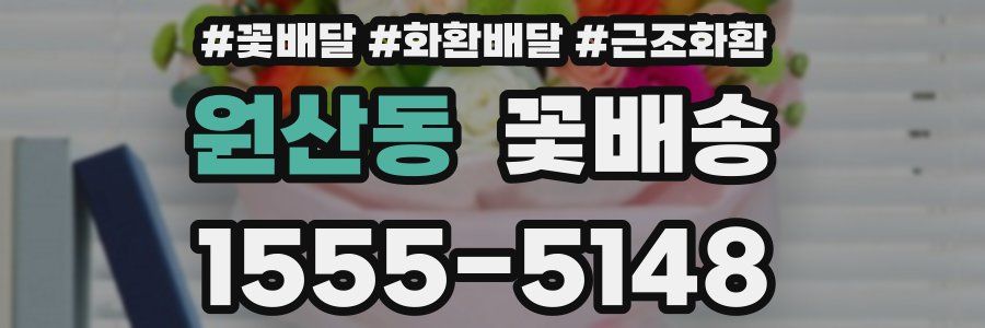 원산동 꽃배송