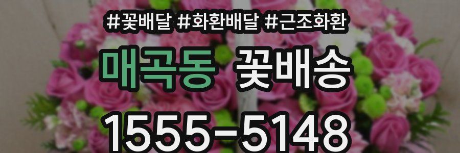 매곡동 꽃배송