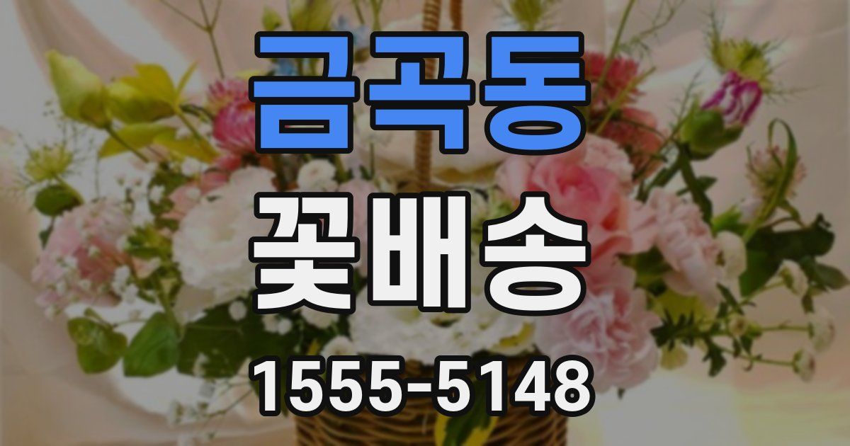 금곡동 꽃배송