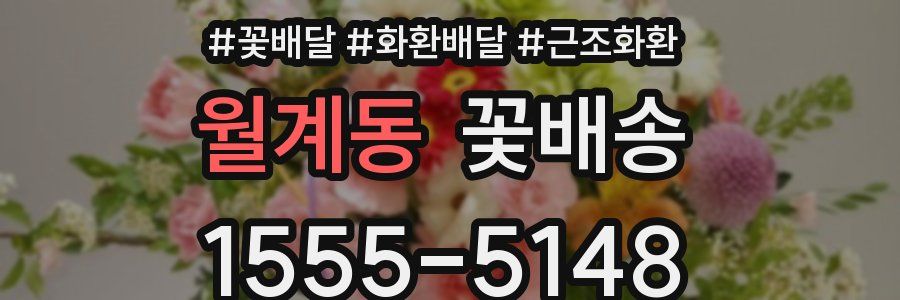 월계동 꽃배송