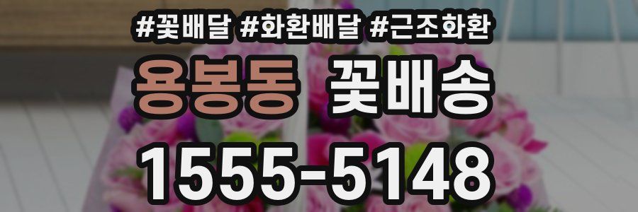 용봉동 꽃배송