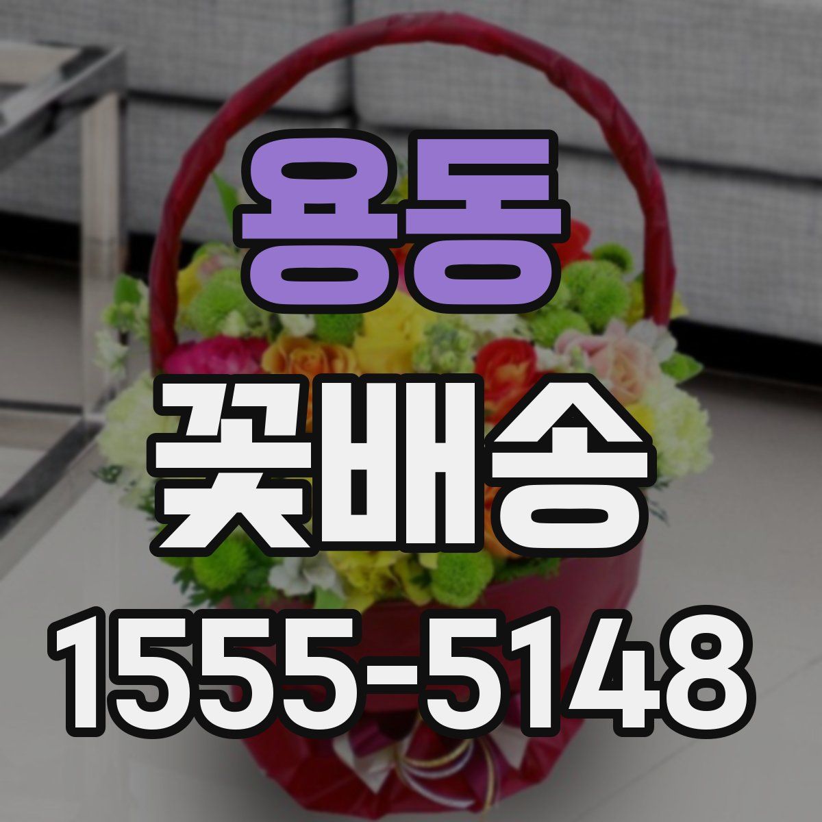 용동 꽃배송