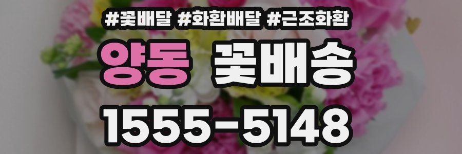 양동 꽃배송