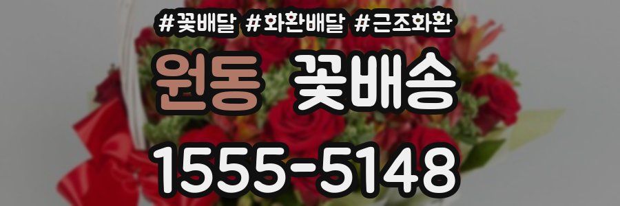 원동 꽃배송