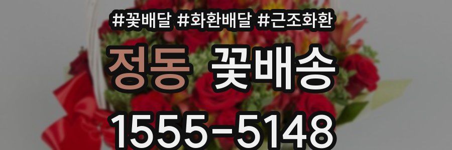 정동 꽃배송
