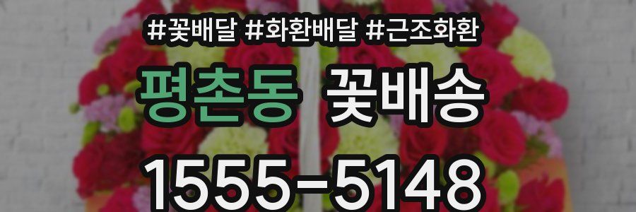 평촌동 꽃배송