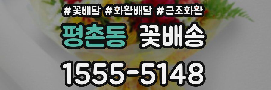 평촌동 꽃배송