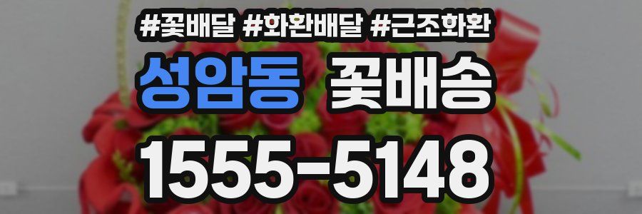 성암동 꽃배송