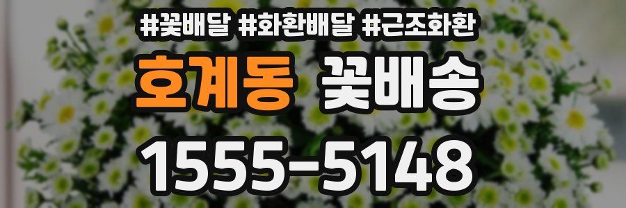 호계동 꽃배송