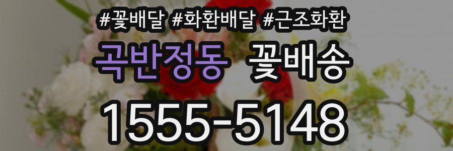 곡반정동 꽃배송