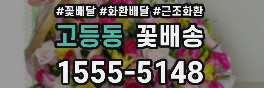 고등동 꽃배송